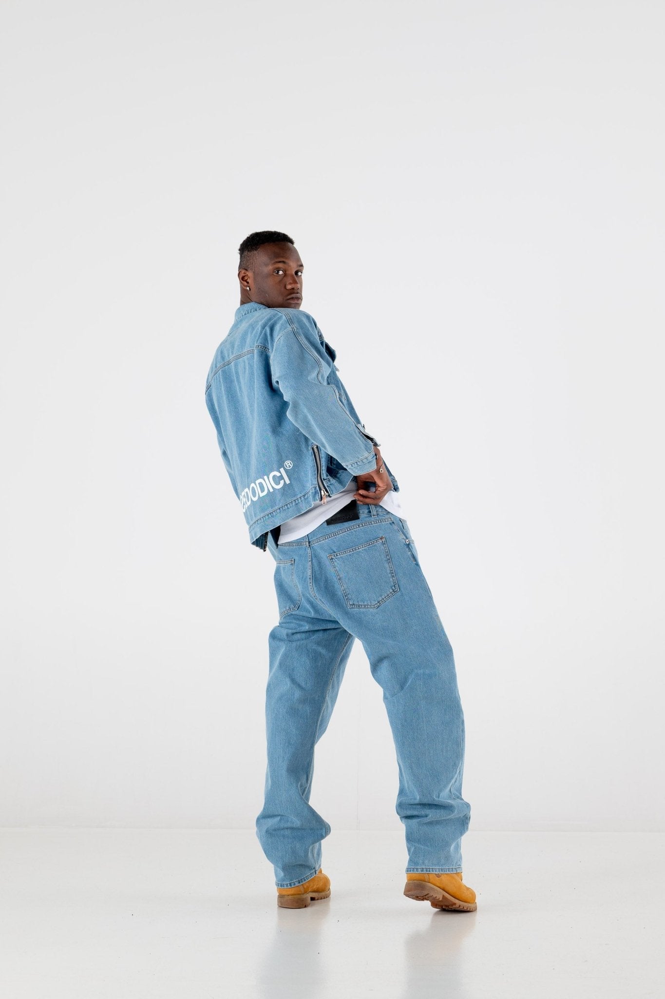 Denim Jacket “RESORT” Light Blue - BASEDODICI®