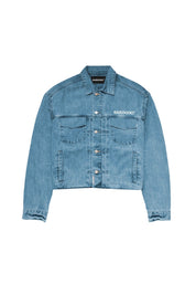 Denim Jacket “RESORT” Light Blue - BASEDODICI®