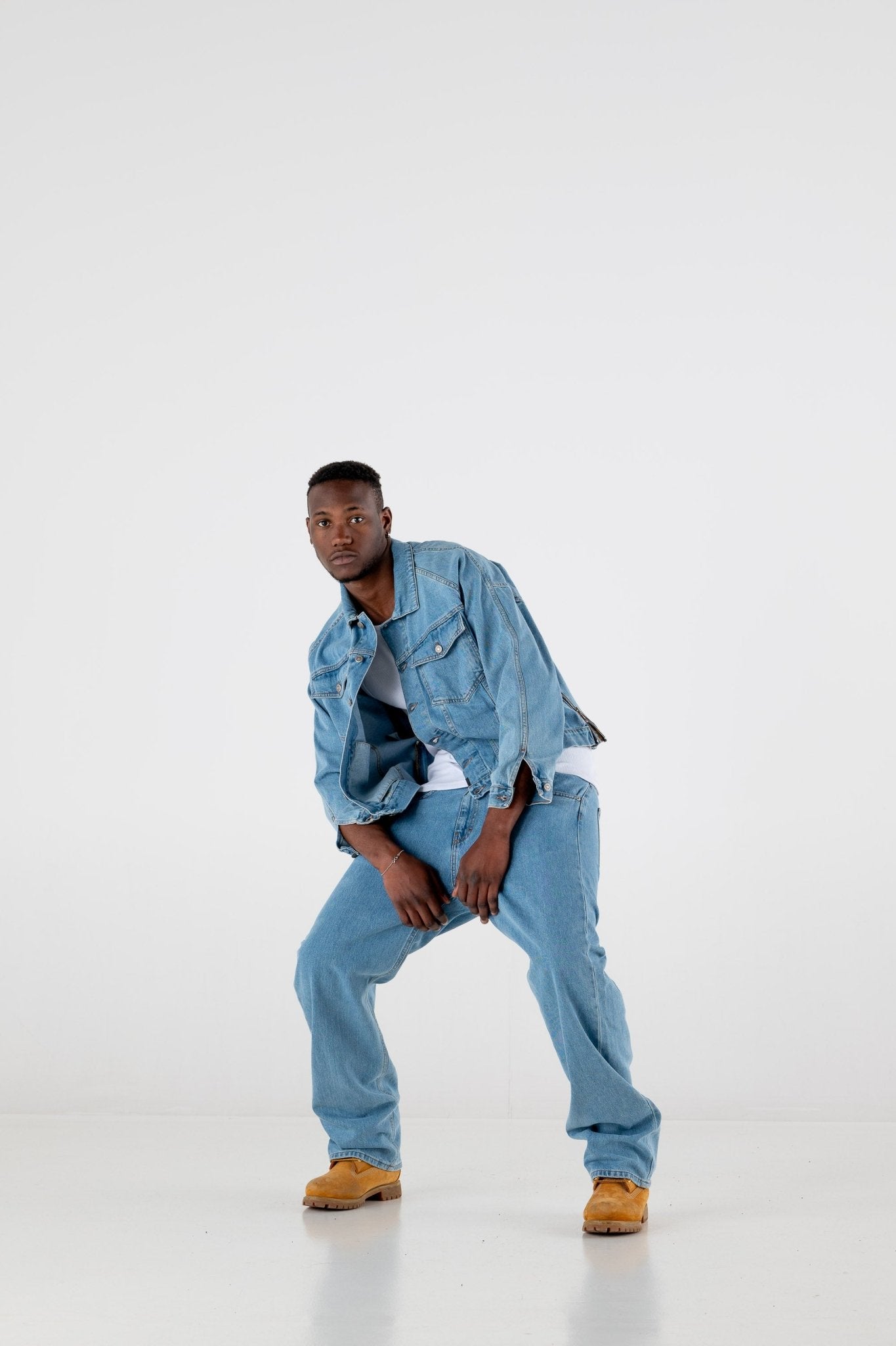 Denim Jacket “RESORT” Light Blue - BASEDODICI®