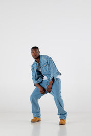 Denim Jacket “RESORT” Light Blue - BASEDODICI®