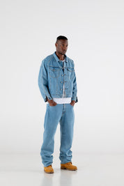 Denim Jacket “RESORT” Light Blue - BASEDODICI®