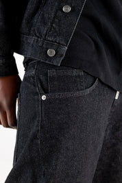 Denim Pants Bigall “RESORT” Black - BASEDODICI®
