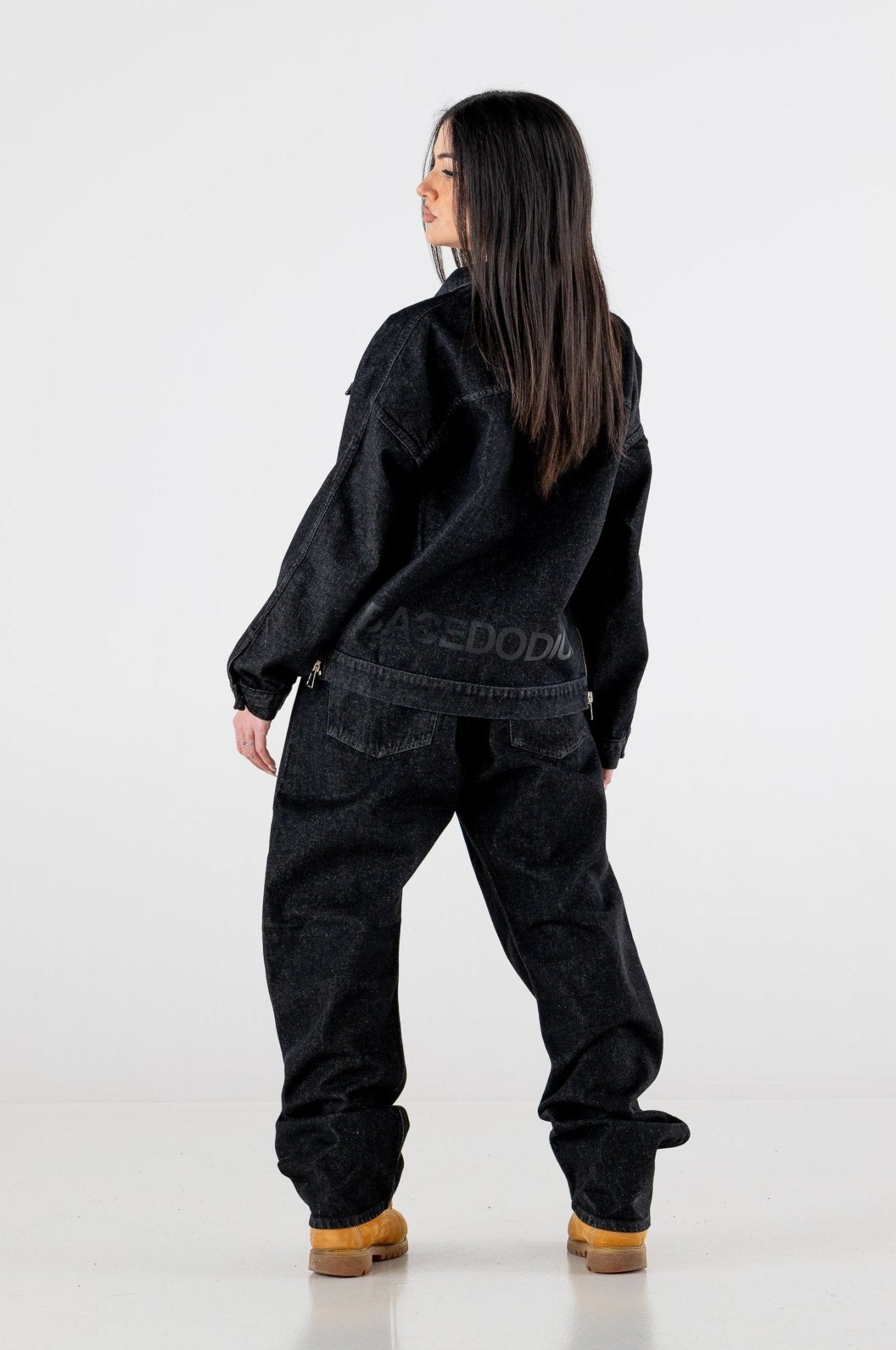 Denim Pants Bigall “RESORT” Black - BASEDODICI®