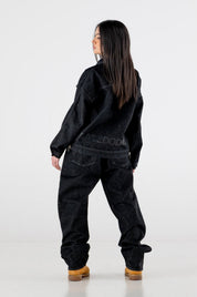 Denim Pants Bigall “RESORT” Black - BASEDODICI®