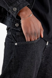 Denim Pants Bigall “RESORT” Black - BASEDODICI®