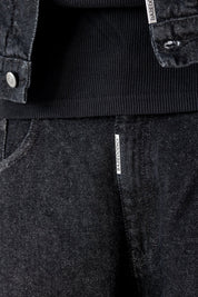 Denim Pants Bigall “RESORT” Black - BASEDODICI®