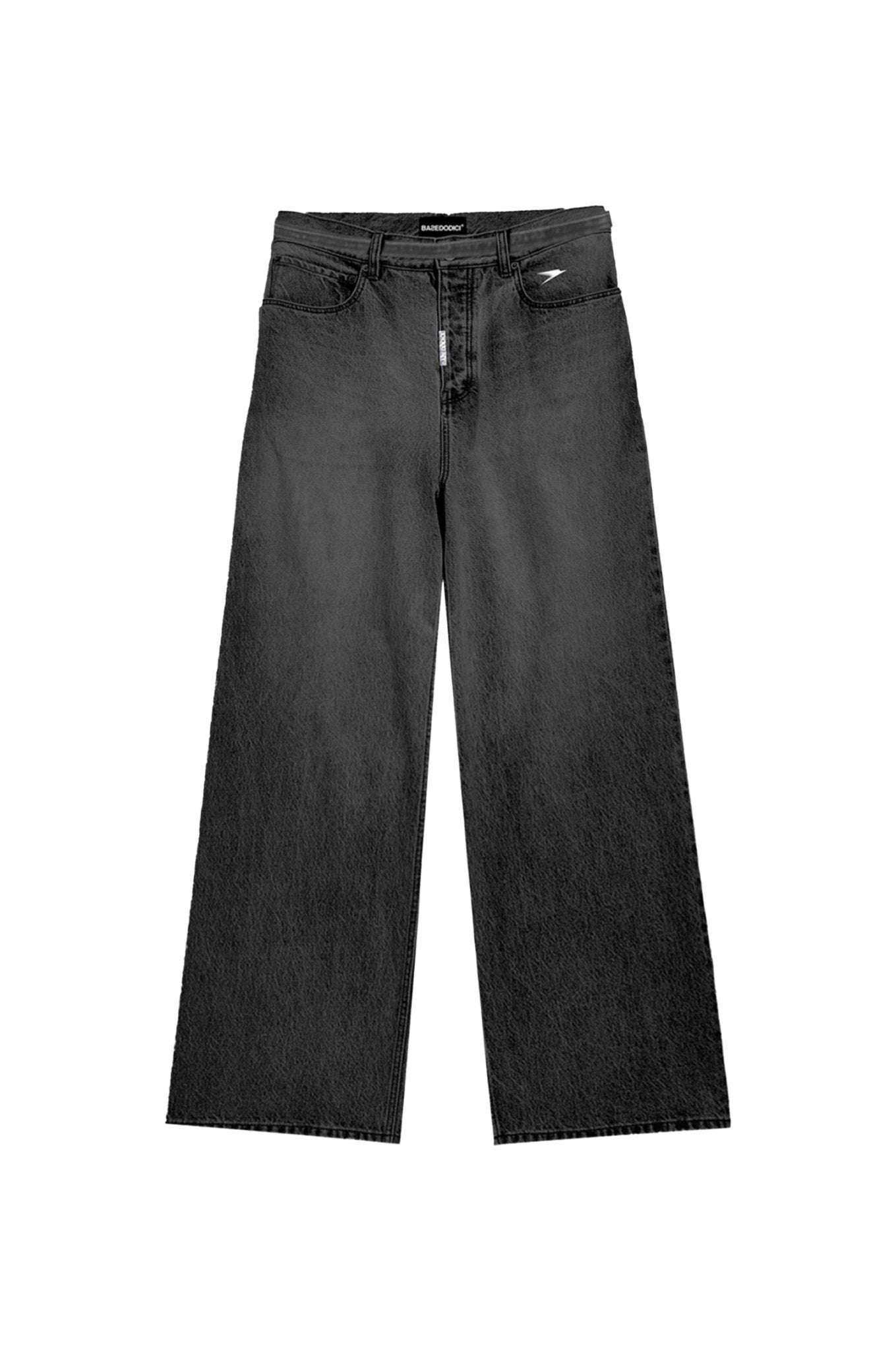Denim Pants Bigall “RESORT” Black - BASEDODICI®