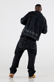 Denim Pants Bigall “RESORT” Black - BASEDODICI®