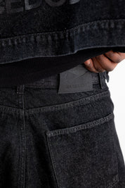 Denim Pants Bigall “RESORT” Black - BASEDODICI®