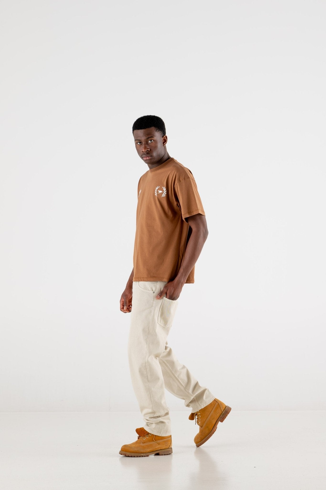 Denim Pants “RESORT” Cream - BASEDODICI®