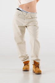 Denim Pants “RESORT” Cream