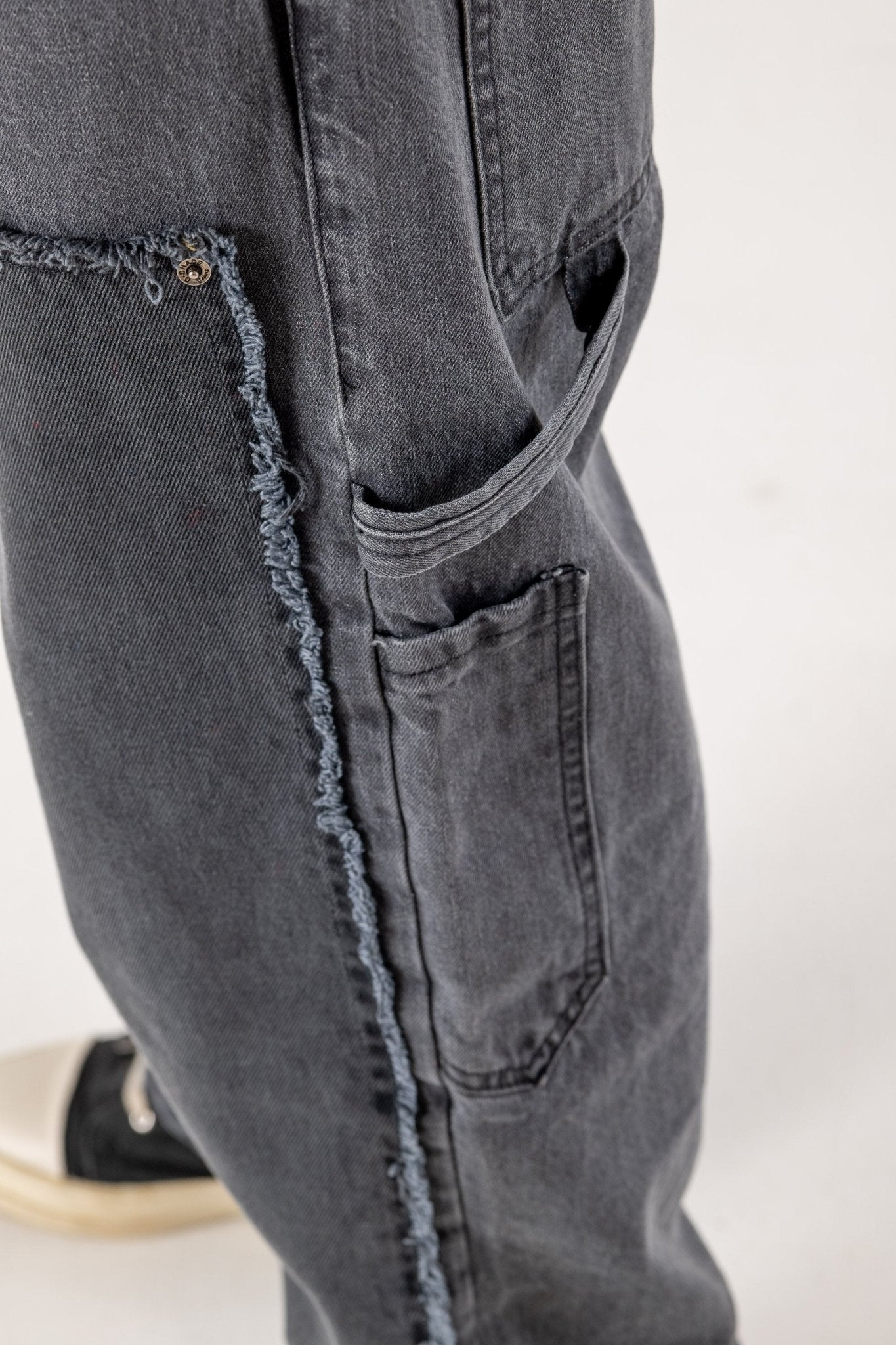 Double Knee Pants "RACING MADE" Distressed - BASEDODICI®