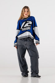 Double Knee Pants "RACING MADE" Distressed - BASEDODICI®