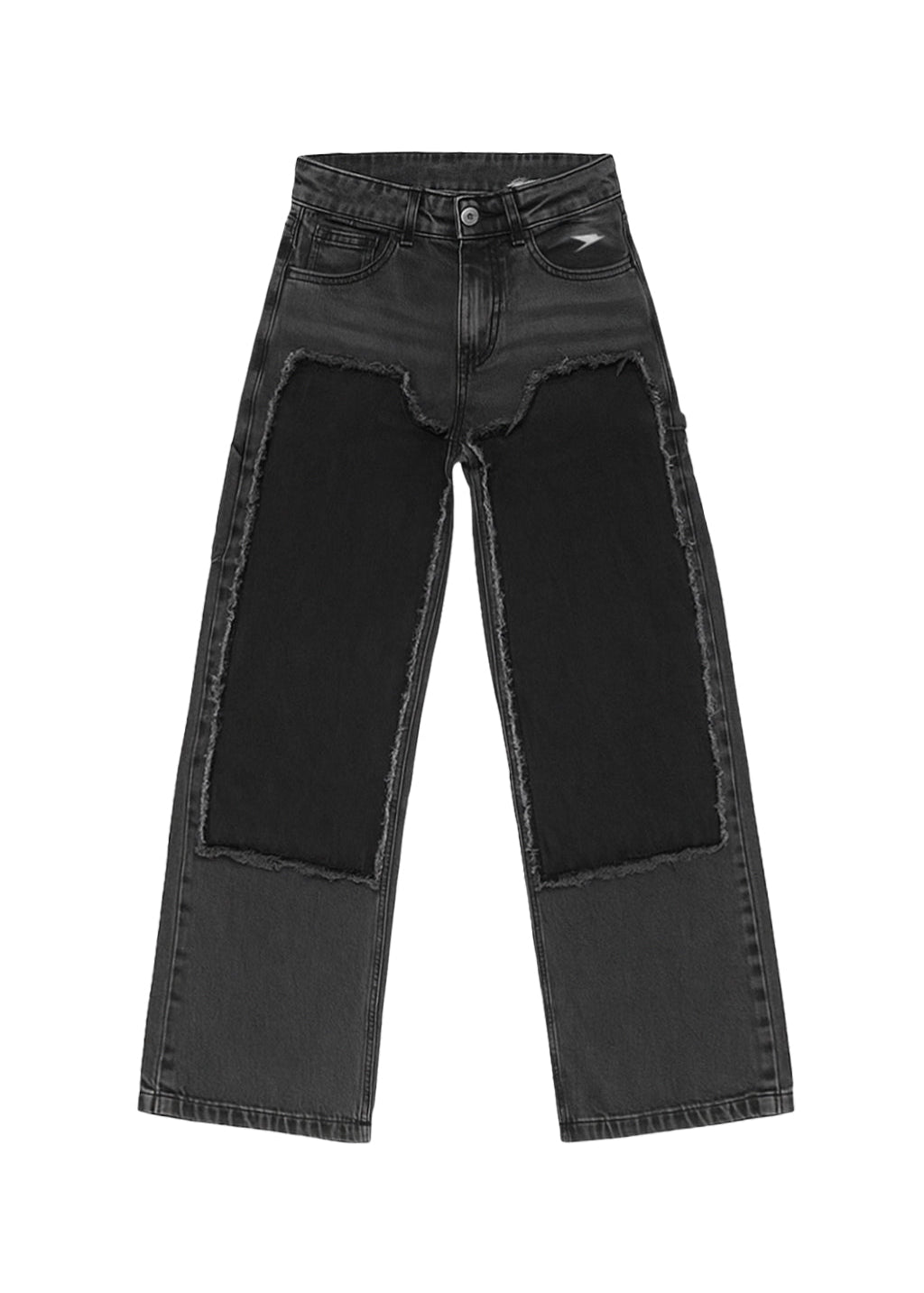Double Knee Pants "RACING MADE" Distressed - BASEDODICI®