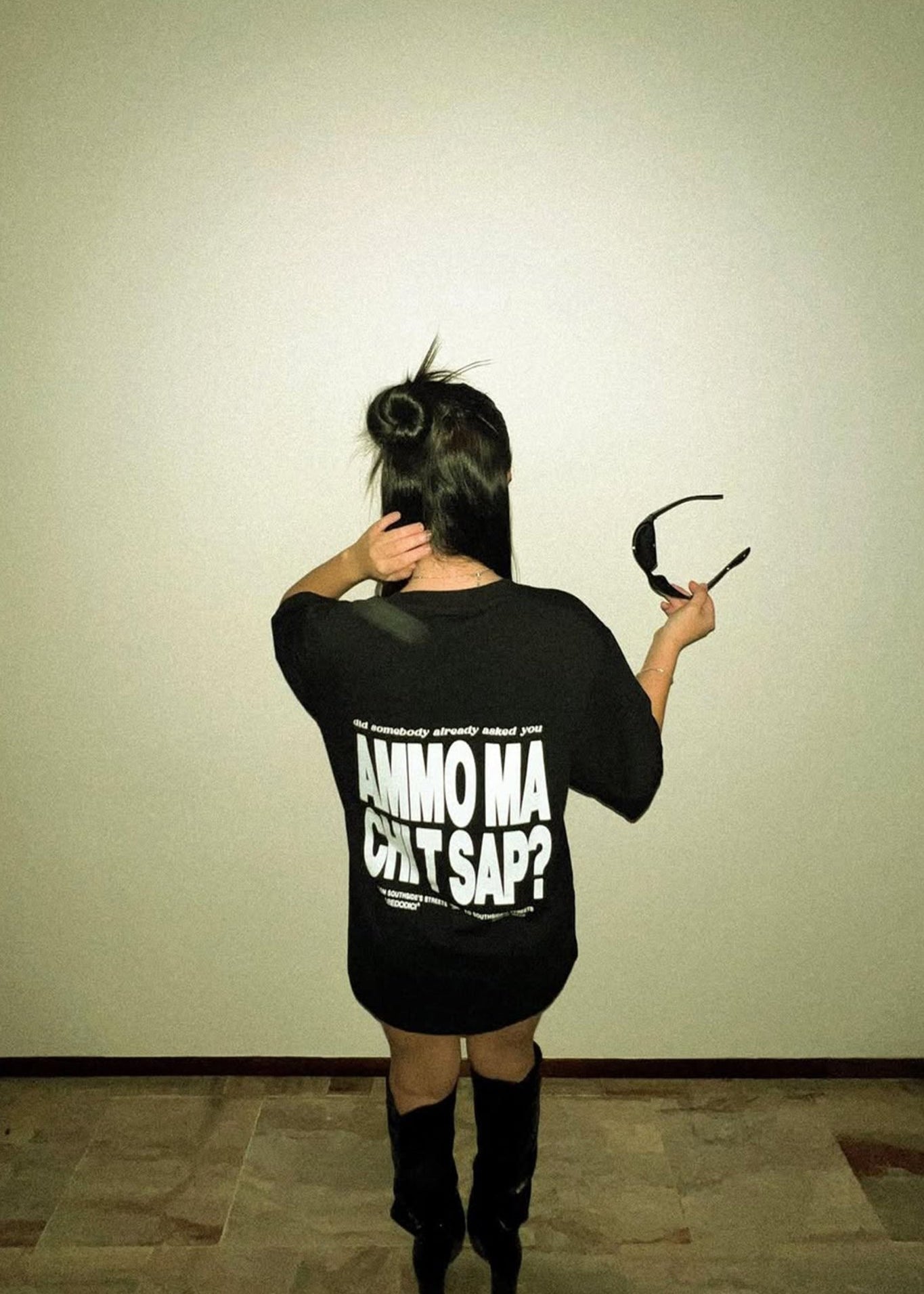 Dress Tee "AMMO" Black - BASEDODICI®