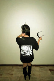 Dress Tee "AMMO" Black - BASEDODICI®