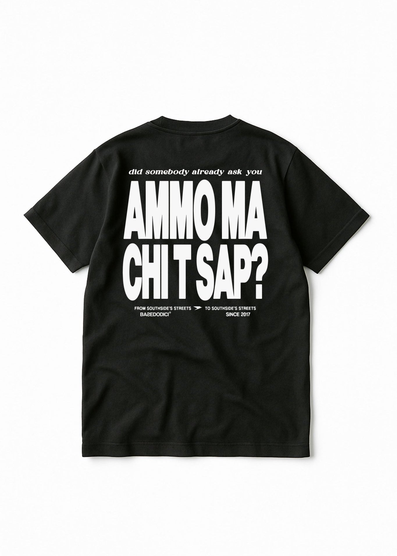 Dress Tee "AMMO" Black - BASEDODICI®
