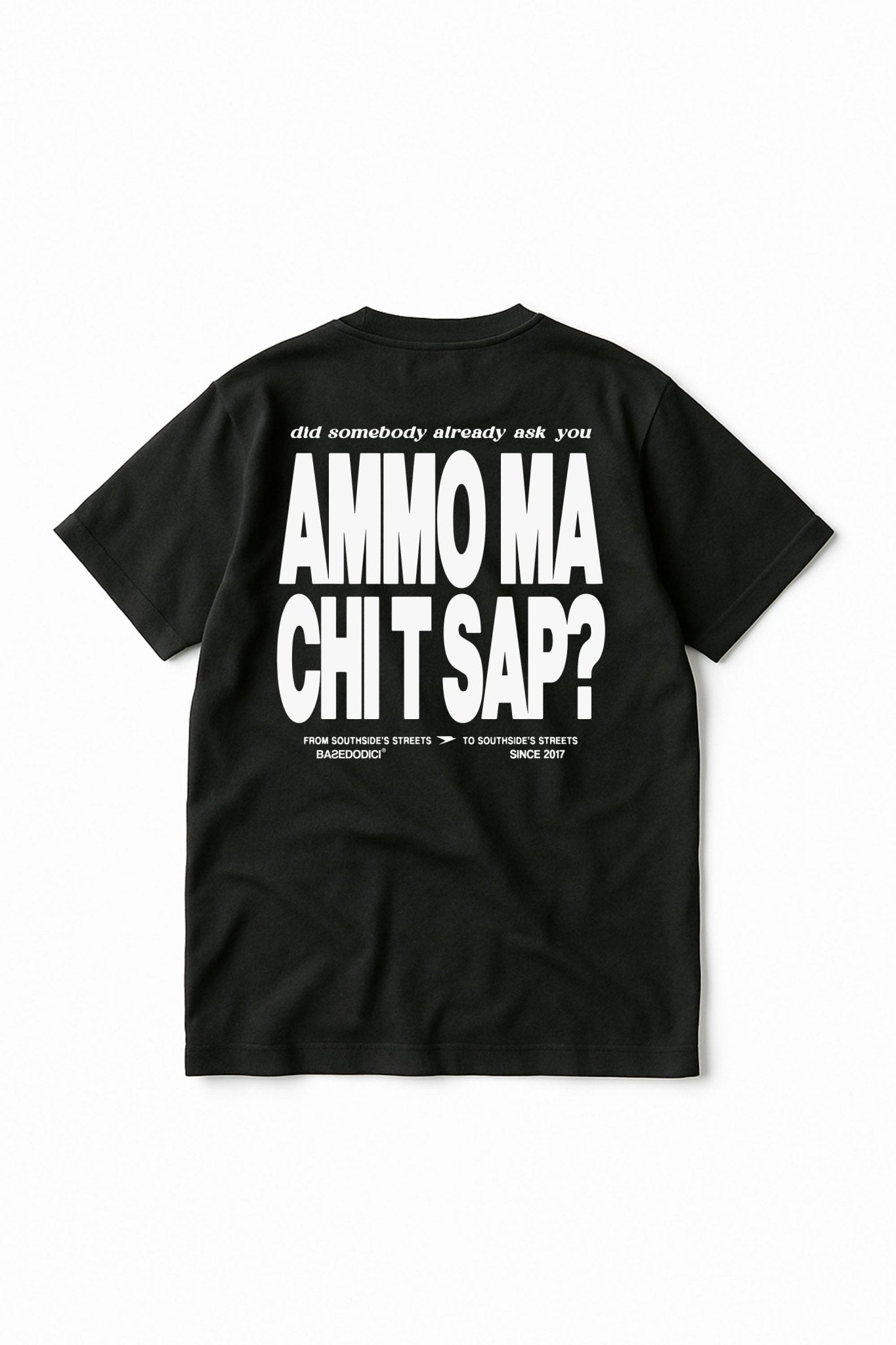 Dress Tee "AMMO" Black - BASEDODICI®