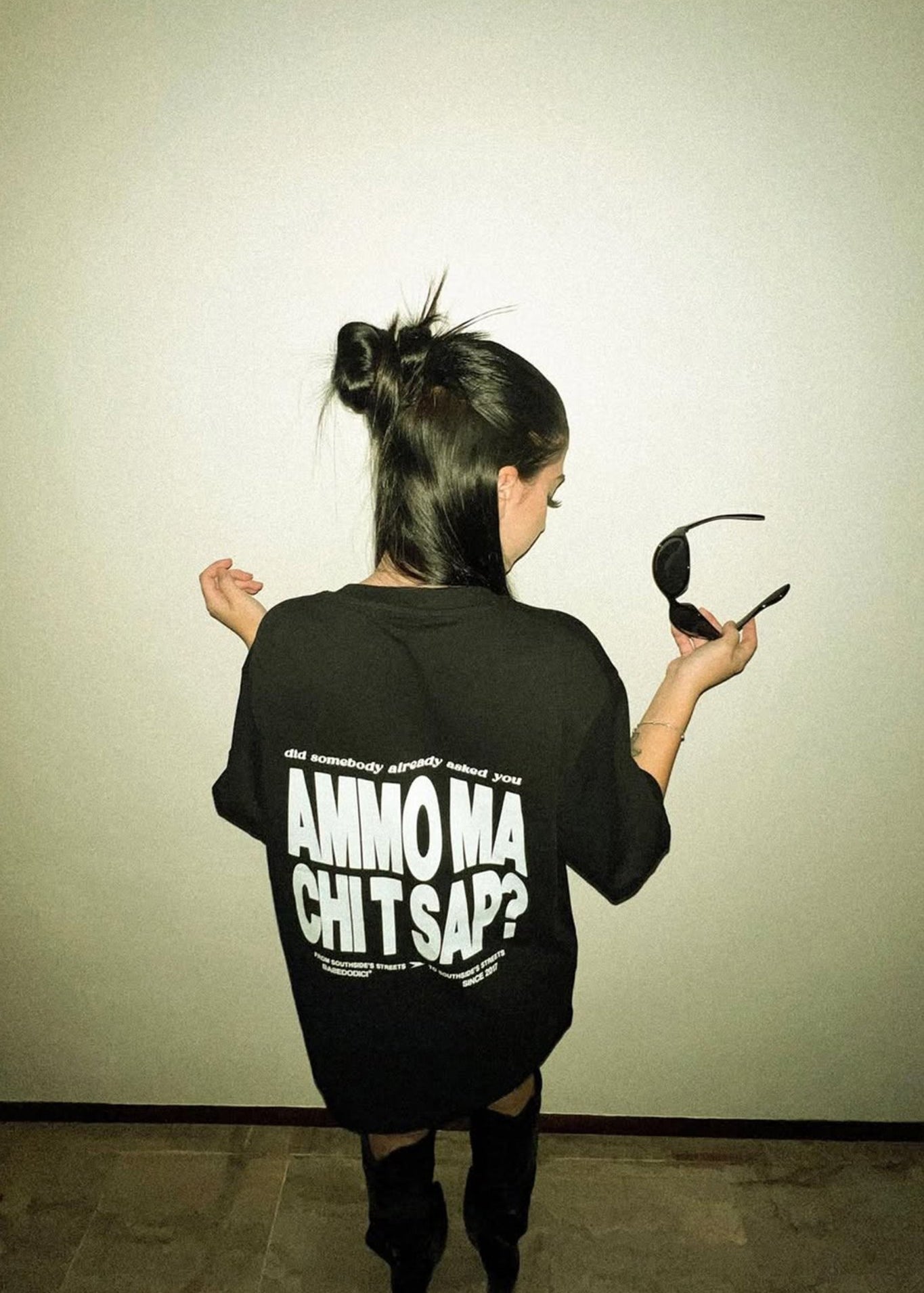 Dress Tee "AMMO" Black - BASEDODICI®