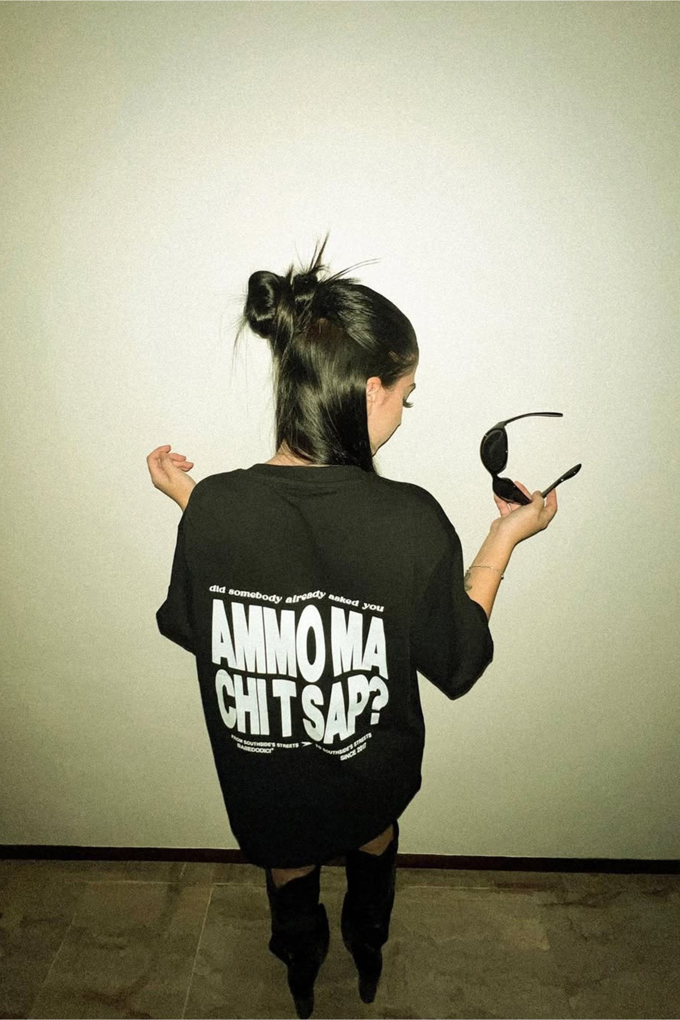 Dress Tee "AMMO" Black - BASEDODICI®