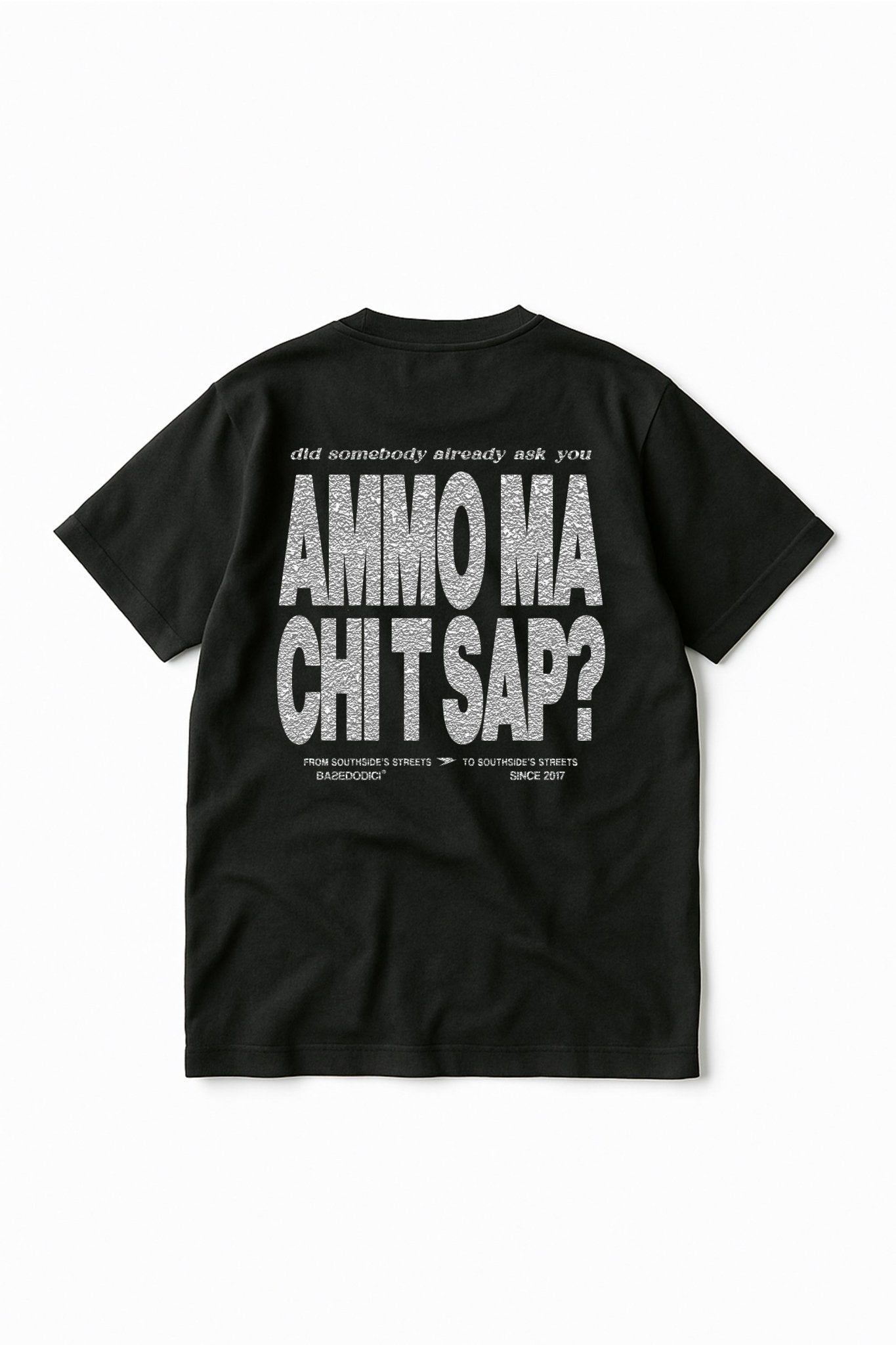 Dress Tee "AMMO" Black/Glitter - BASEDODICI®
