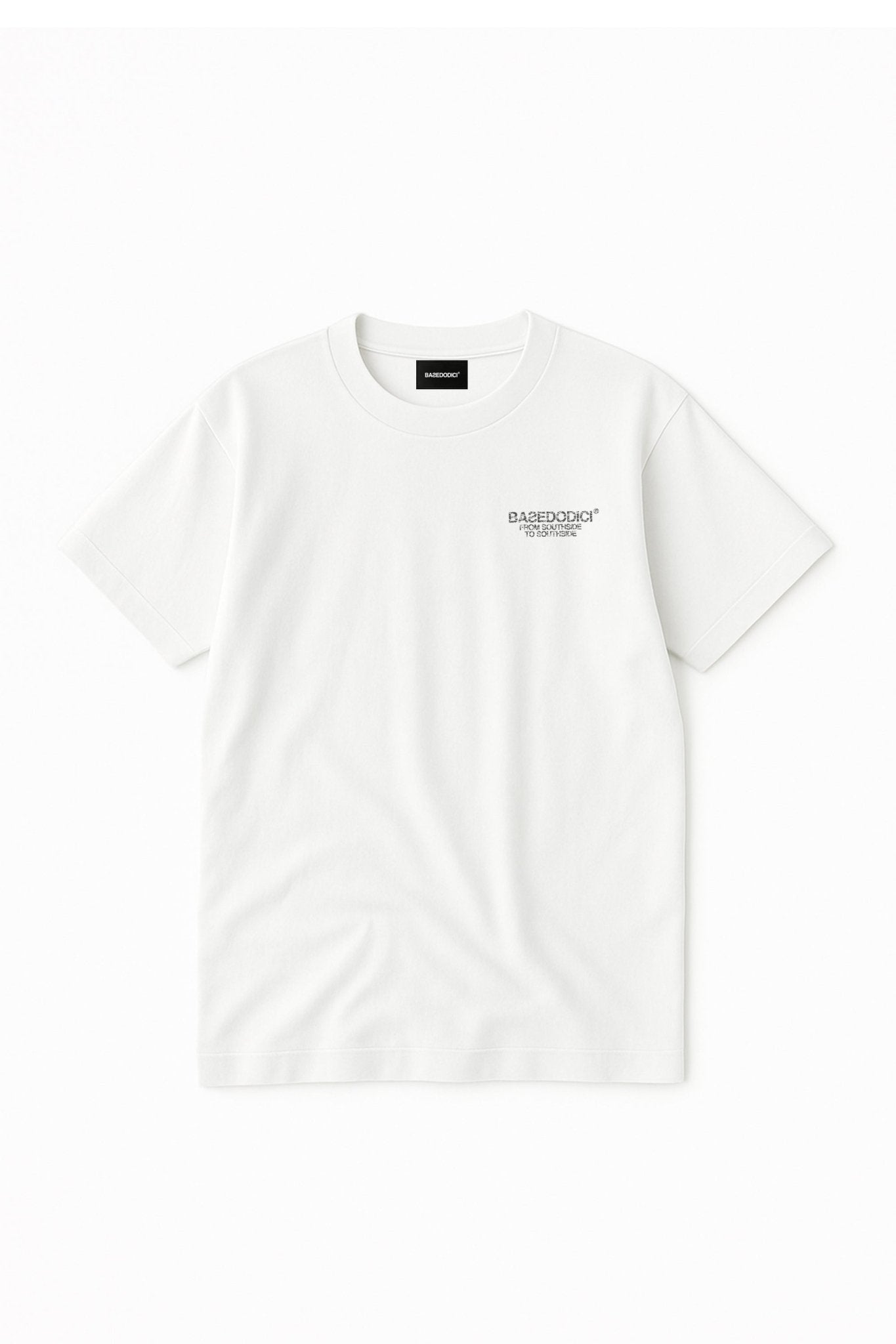 Dress Tee "AMMO" White/Glitter - BASEDODICI®