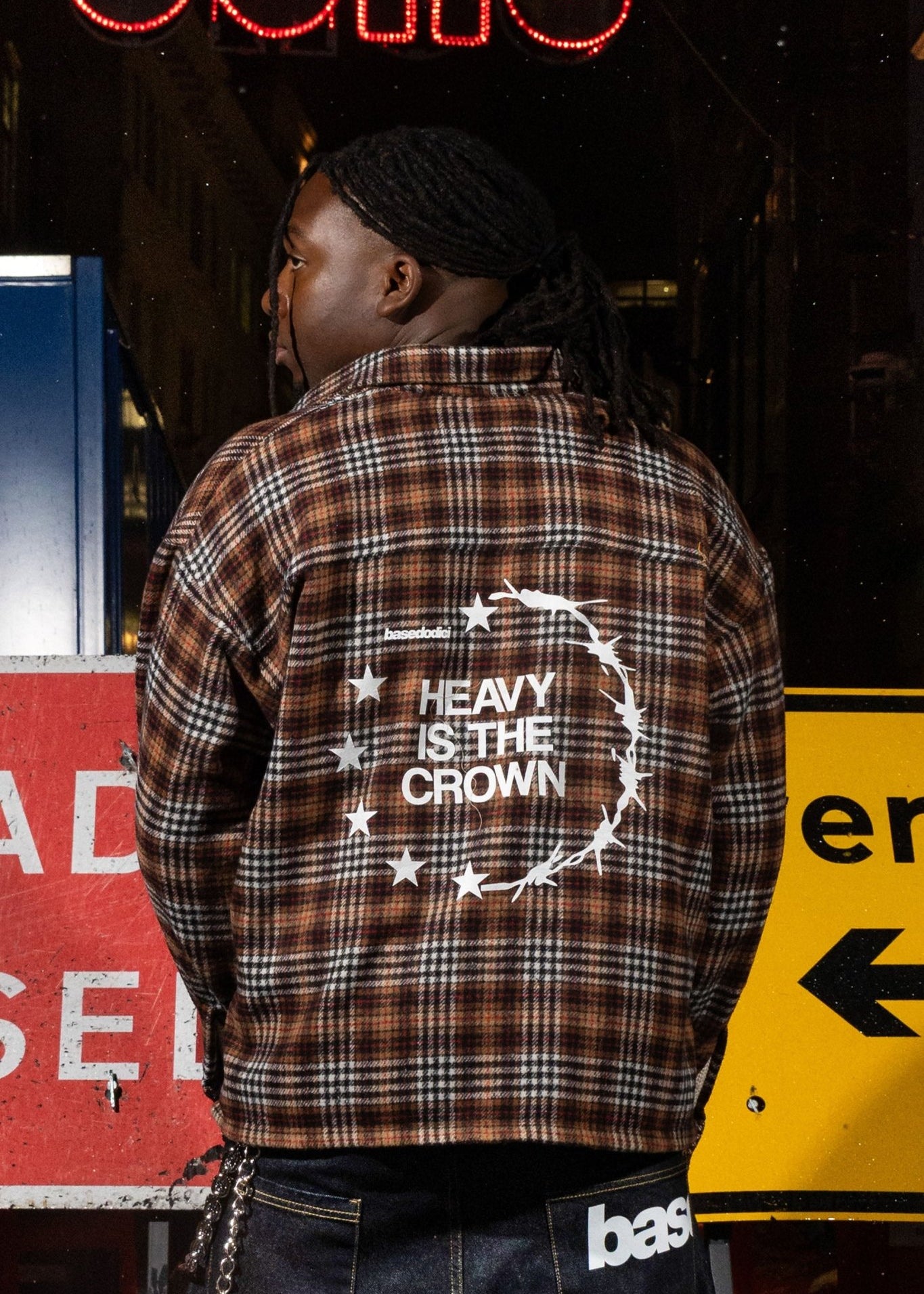 Flanella Shirt "RUDEBOY LDN" Crown - BASEDODICI®