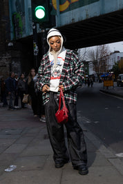 Flanella Shirt "RUDEBOY LDN" Shoulder Logo - BASEDODICI®