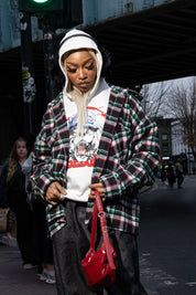 Flanella Shirt "RUDEBOY LDN" Shoulder Logo - BASEDODICI®