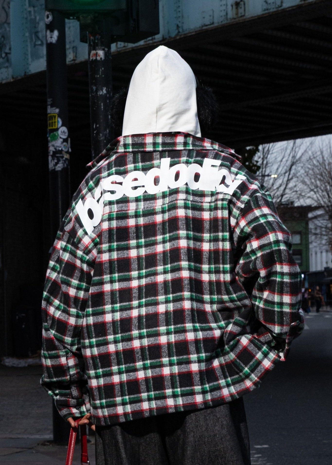 Flanella Shirt "RUDEBOY LDN" Shoulder Logo - BASEDODICI®