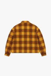 Flanella Shirt "WORLD TOUR" Yellow - BASEDODICI®