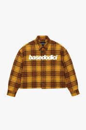 Flanella Shirt "WORLD TOUR" Yellow - BASEDODICI®
