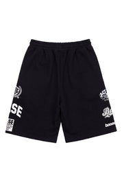 Fleece Jorts "LAST DELIVERY" Black - BASEDODICI®