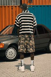 Fleece Jorts "LAST DELIVERY" Cargo Military - BASEDODICI®