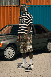 Fleece Jorts "LAST DELIVERY" Cargo Military - BASEDODICI®