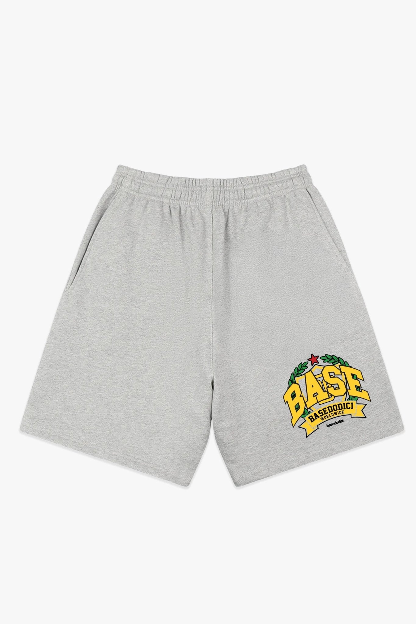Fleece Jorts "LAST DELIVERY" University AshGrey - BASEDODICI®
