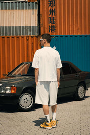 Fleece Jorts "LAST DELIVERY" University AshGrey - BASEDODICI®