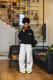 Fleece Pants "AMMO" CHI'T'SAP AshGrey/ScriptBlack - BASEDODICI®