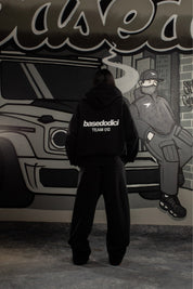 Fleece Pants "COMFY" Team012 Black - BASEDODICI®