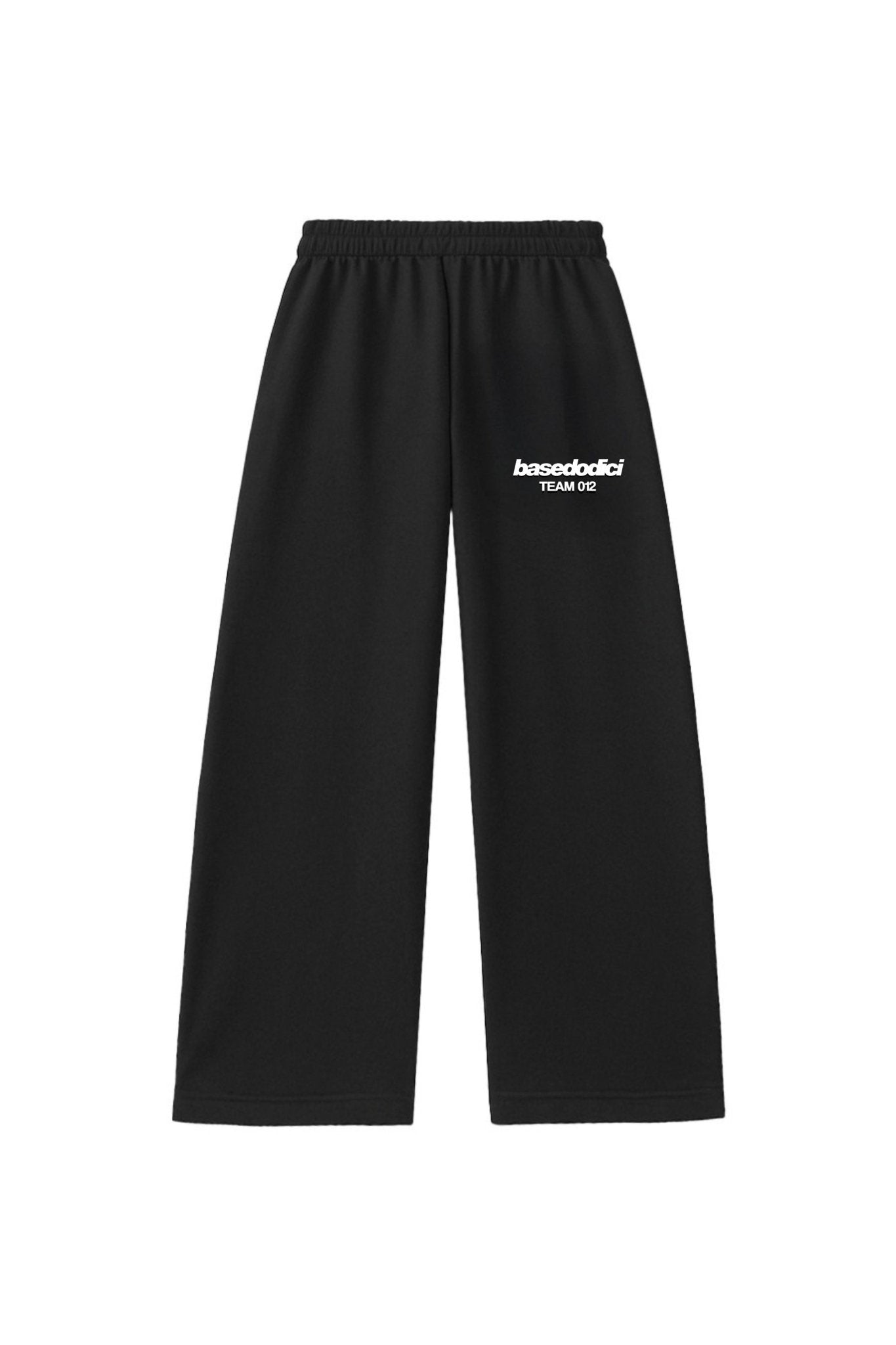 Fleece Pants "COMFY" Team012 Black - BASEDODICI®