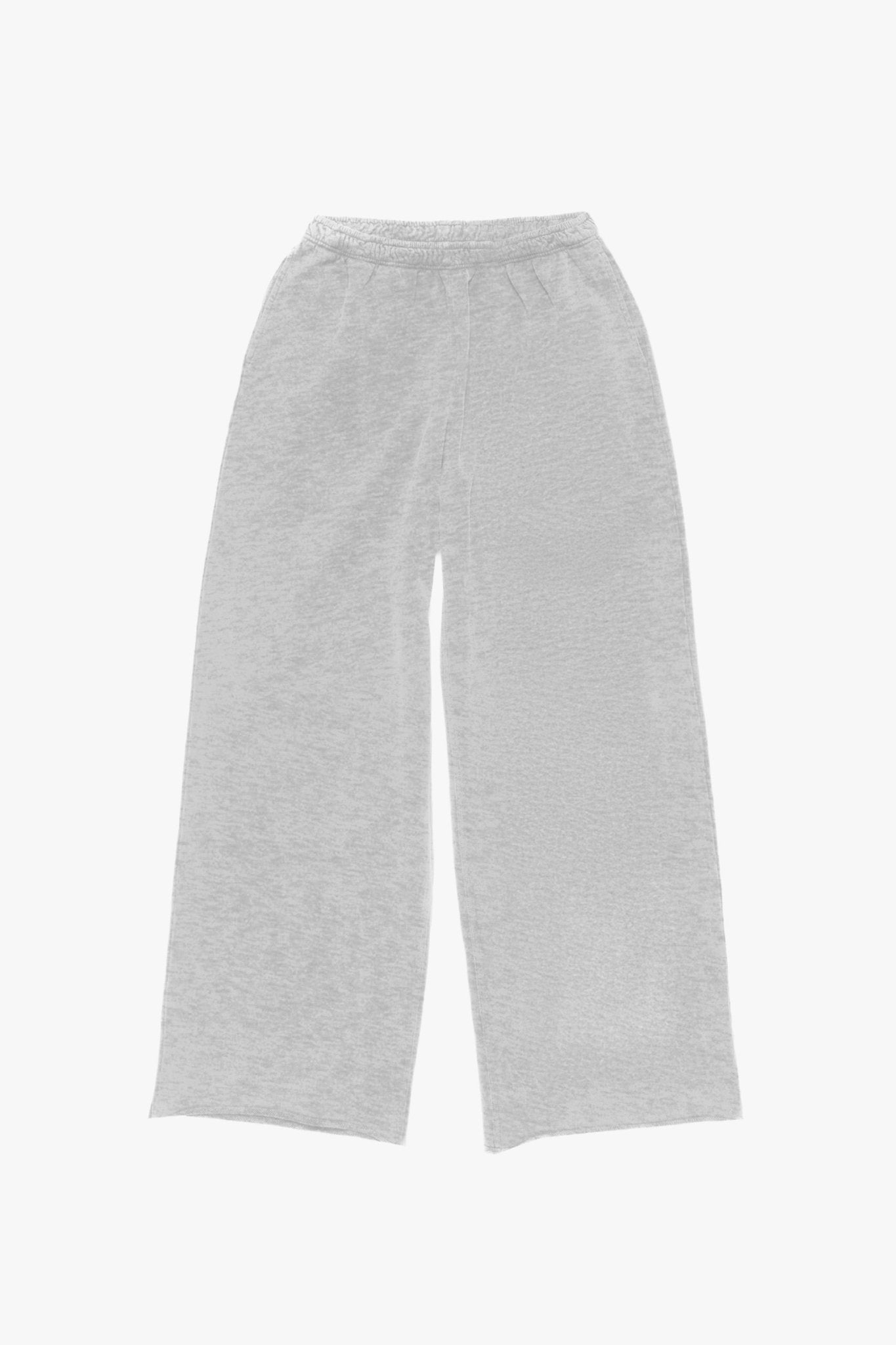 Fleece Pants "COMFY" Vertical Logo AshGrey/Black - BASEDODICI®