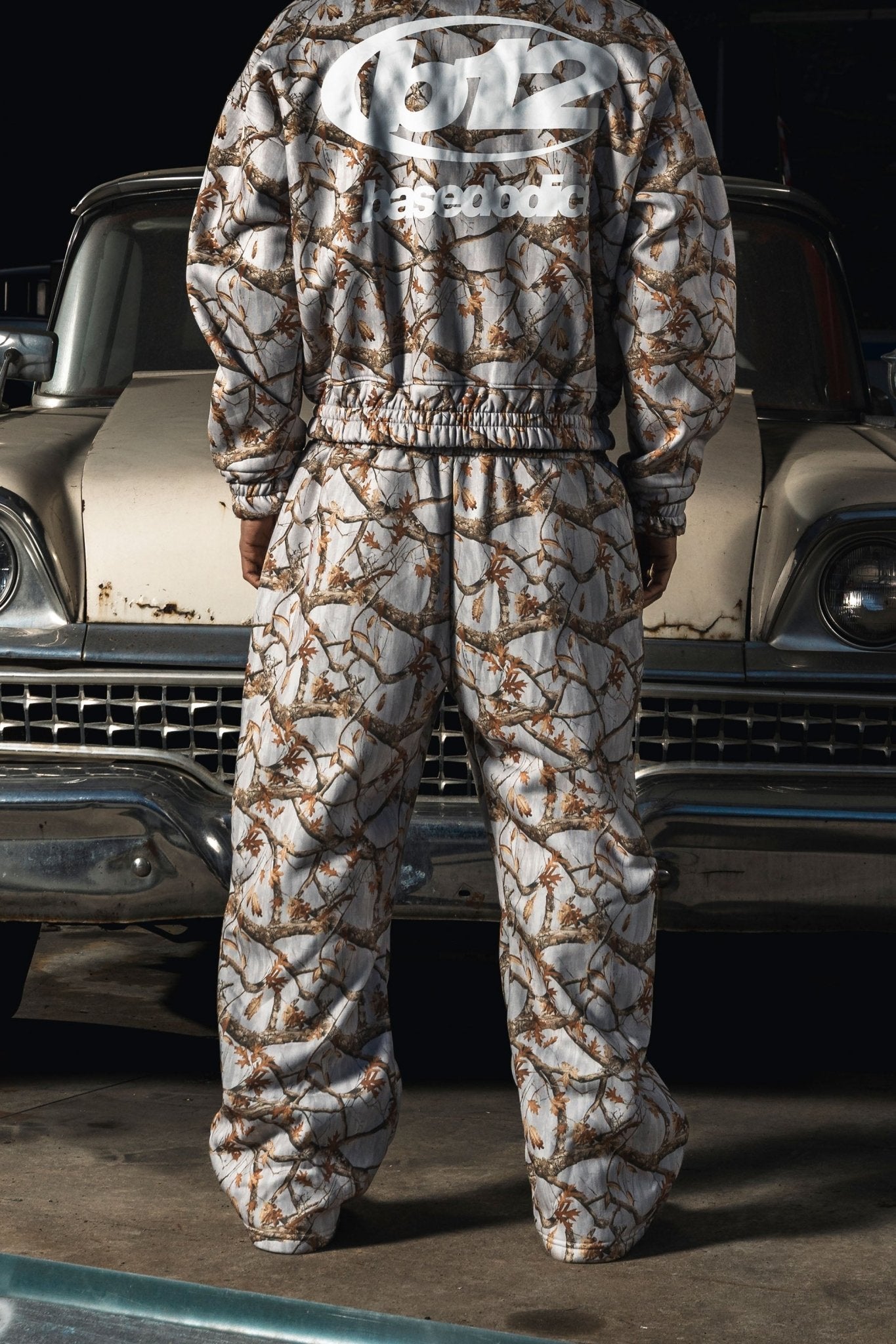 Fleece Pants "DETROIT" Forest Grey - BASEDODICI®