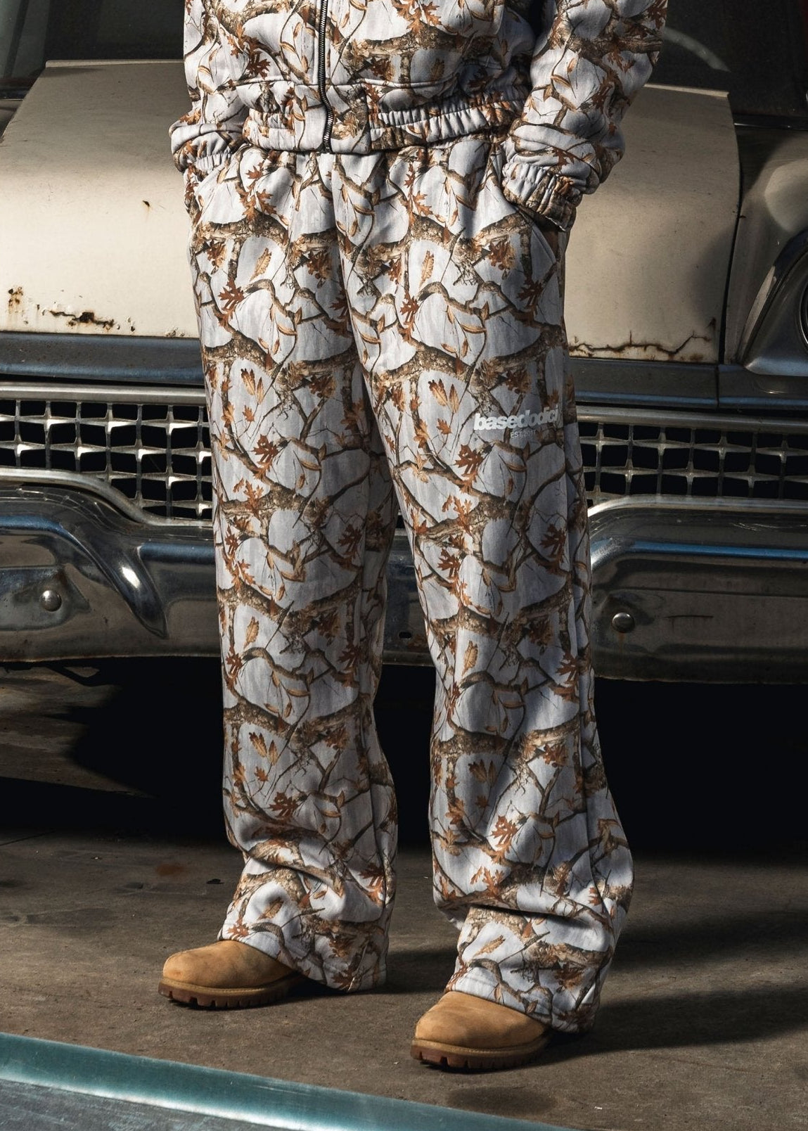 Fleece Pants "DETROIT" Forest Grey - BASEDODICI®