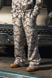 Fleece Pants "DETROIT" Forest Grey - BASEDODICI®