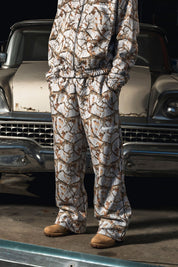 Fleece Pants "DETROIT" Forest Grey - BASEDODICI®