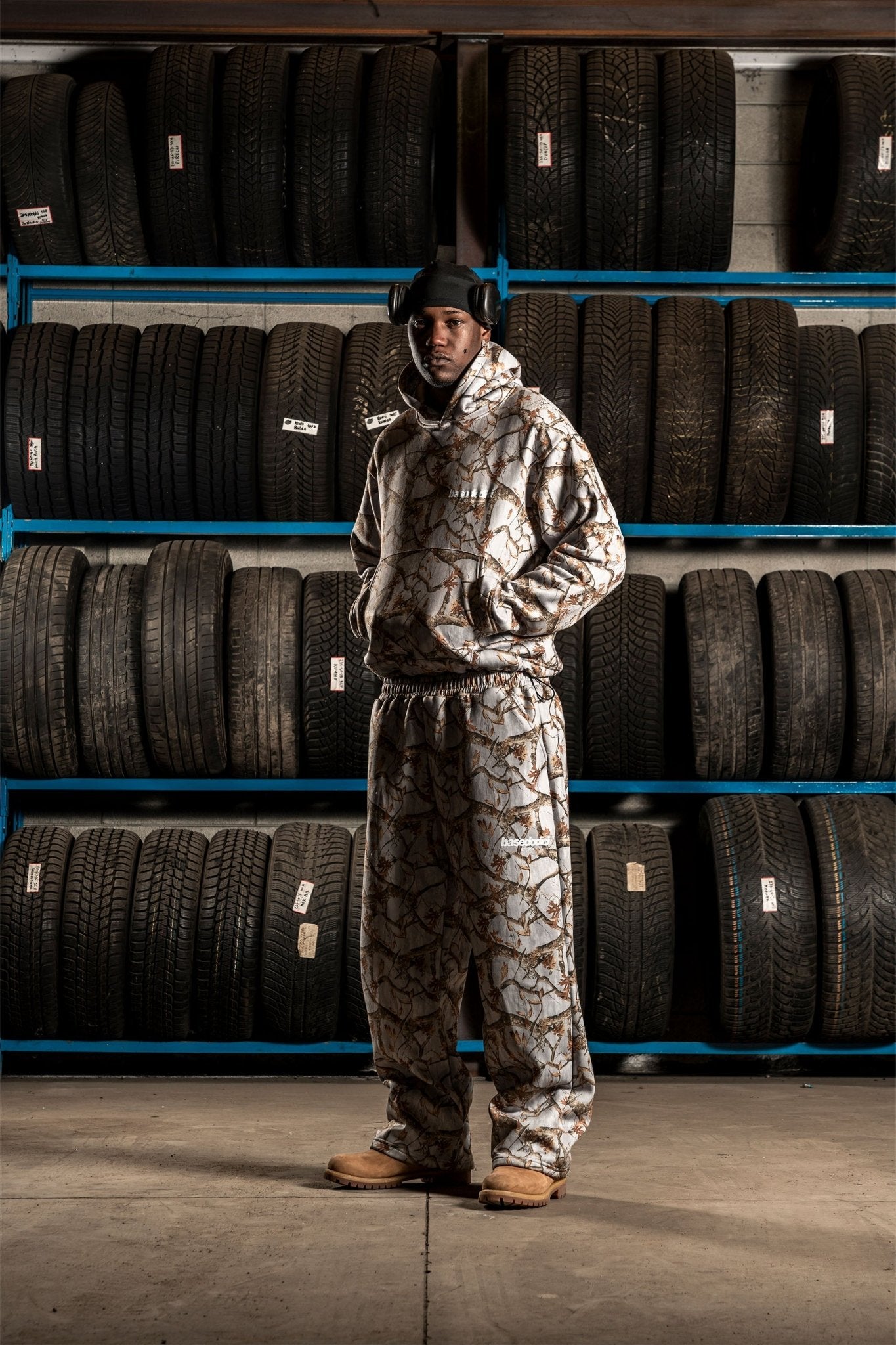 Fleece Pants "DETROIT" Forest Grey - BASEDODICI®