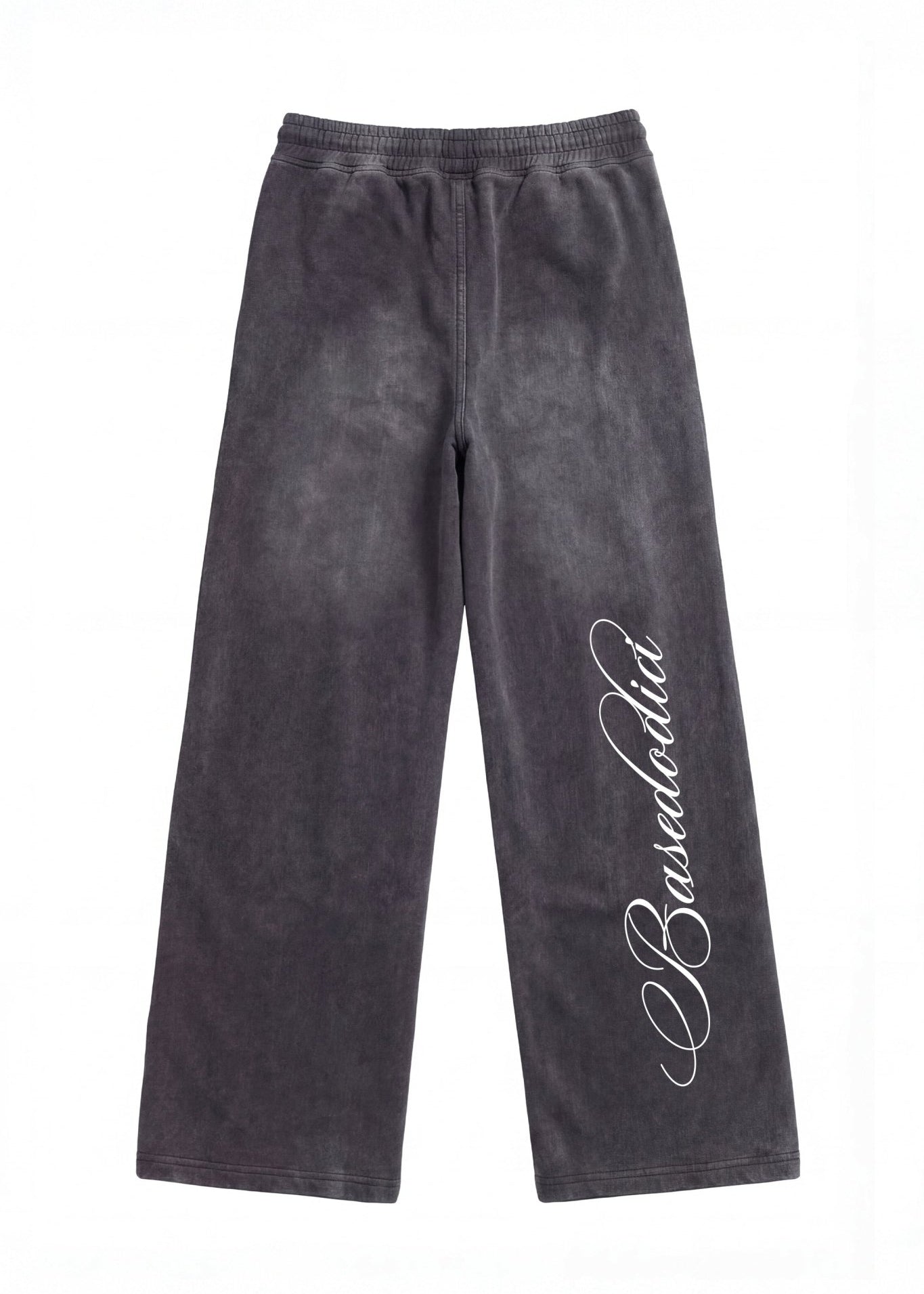 Fleece Pants "FOR DREAMERS" Dark Grey - BASEDODICI®