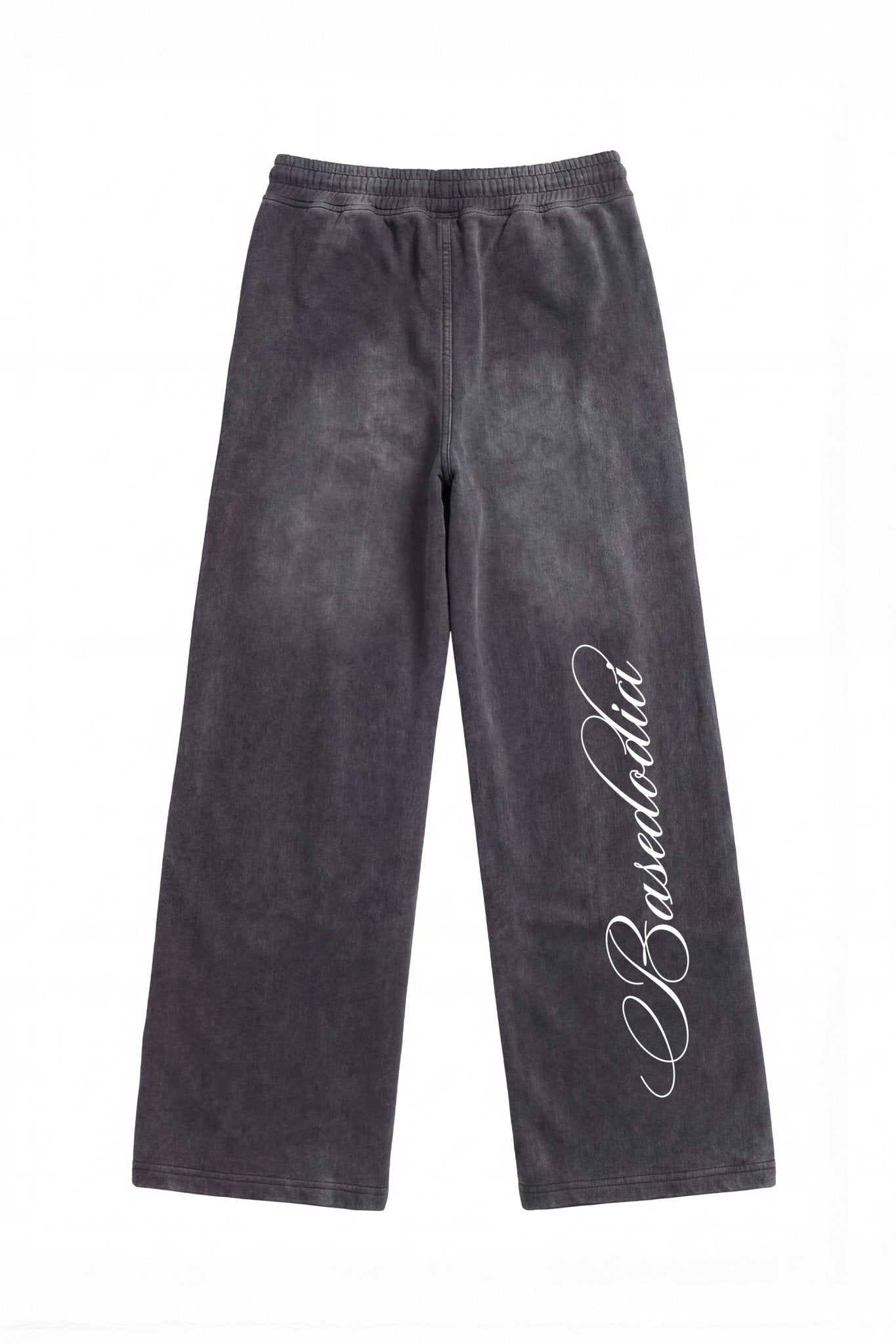 Fleece Pants "FOR DREAMERS" Dark Grey - BASEDODICI®