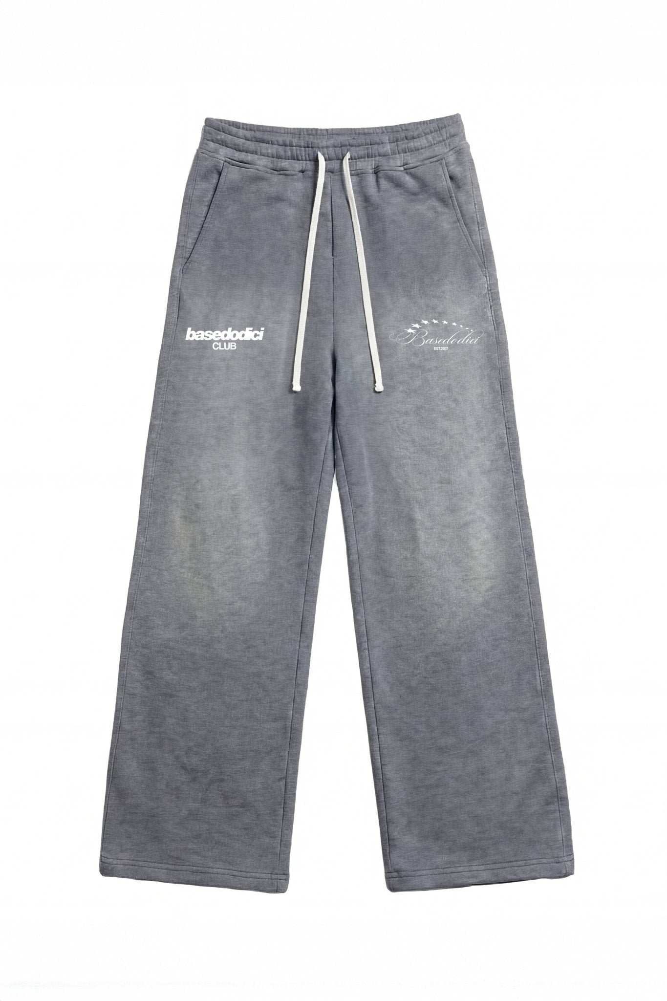 Fleece Pants "FOR DREAMERS" Light Grey - BASEDODICI®