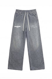 Fleece Pants "FOR DREAMERS" Light Grey - BASEDODICI®
